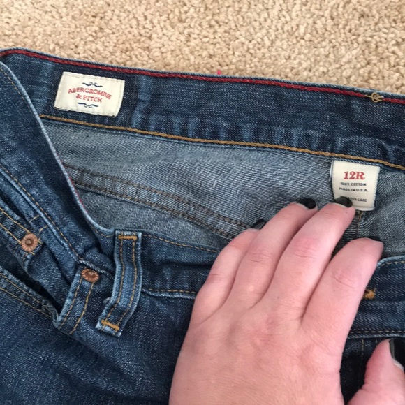 Vintage Abercrombie women’s Sz 12R bootcut Jeans - Picture 5 of 11